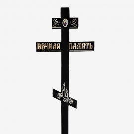 Крест на могилу икона ПЗ, в мужском и женском варианте фото