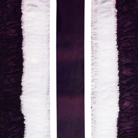 Чехол шелк двойной баклажан ОД ритуальный фото