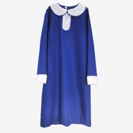 Платье габардиновое с воротничком электрик (р.50-52) ОД ритуальное фото