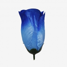 СБ Бутон розы атлас 8см (1уп-20шт) голубой КТ№89-23-1А фото