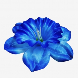 ПР Нарцисс атлас 15см с тычинкой (1уп-100шт) синий ПТ№1102 фото
