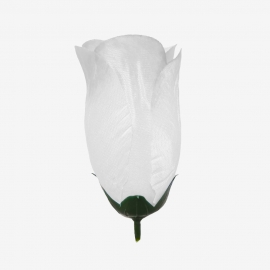СБ Бутон розы атлас (1уп-20шт) белый КТ№89-23-1А фото