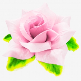 СБ Роза в листе (1уп-15шт) розовый КТ№65-16 фото