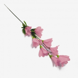 Ветка Эдельвейс 55см (1уп-20шт одного цвета) розовый фото