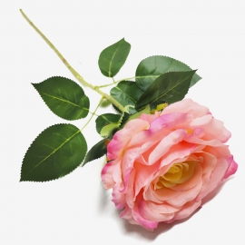 Ветка Роза 1г/78см (1уп-10шт) розовый/малиновый фото