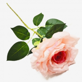 Ветка Роза 1г/78см (1уп-10шт) розовый фото