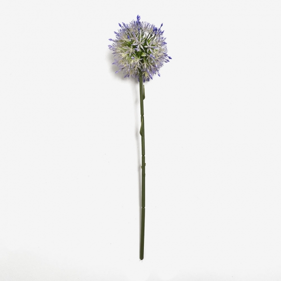 Ветка искусственного цветка Шарик пластик 50см фиолетовый фото