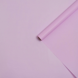 Пленка мат. "На втулке" (60см*10м) розовый жемчужный СВ фото