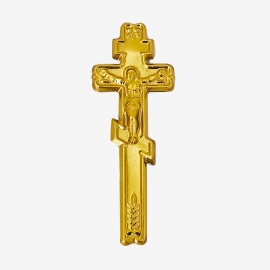(1.33) Крест на гроб рэтро с распятием 250*95 (1уп-50шт) фото