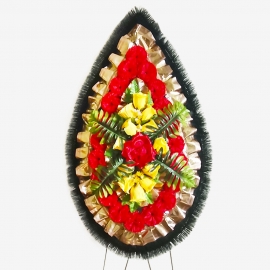 Венок украшенный"ВУ-7"(в цвете) фото