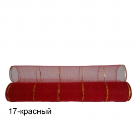 Сетка полипропиленовая (флористическая) №17 красный (HQ-C) 1 рул-7,45м. фото