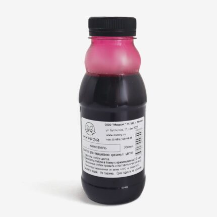 Краска для окрашивания живых цветов, цвет киноварь №31 (300л)