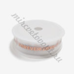 Лента декор. «Forever love you» полиэт. 3см*30м розовое золото МЭ