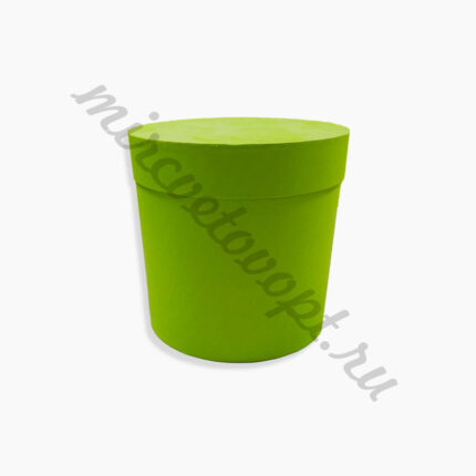 Коробка круглая 20*20 салатовый ТЗУ