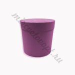 Коробка круглая 20*20 св.фуксия ТЗУ