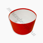Коробка круглая без крышки 21*12 красный ТЗУ