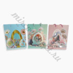 Сумочка ламинированная 18*23*10см (1уп-12шт) 072 пасха микс ГВ