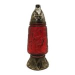 Лампада D-526 Роза 25,5см (1шт) красный ИВ№43.14335