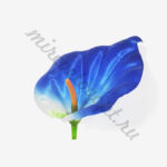 ПР Калла атлас 12см без тычинки (1уп-100шт) синий