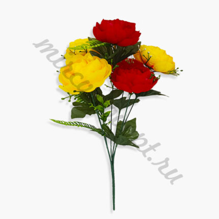 * Ветка для возложения Камелия 2цв 7г/45см (1уп-20шт)