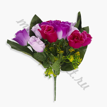 * Ветка для возложения Бутон 3цв 18г/40см (1уп-10шт)