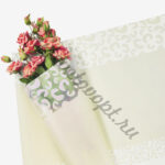 Пленка «Нежность» 50мкр, 58см*10м слоноывая кость МЭ