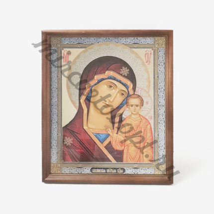 Икона в деревянной рамке №1 (24*30) двойное тиснение, в ассортименте