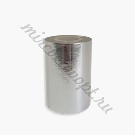 Лента термотрансферная ритуальная (Риббон) resin out метал 83мм*200м (серебро) ИВ№45.22